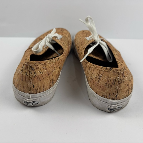 Vans Authentic Cork Canvas Sneakers men’s size 9.5 women’s size 11 - Picture 2 of 6
